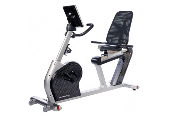 Exercise bike, specifically, a recumbent bike.