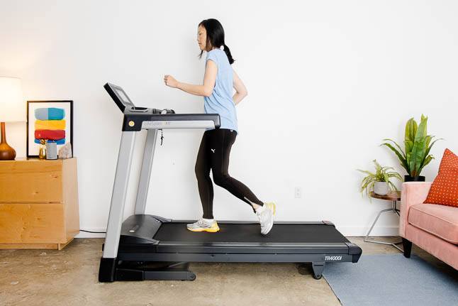 Folding treadmills are compact gym equipment, perfect for small spaces.