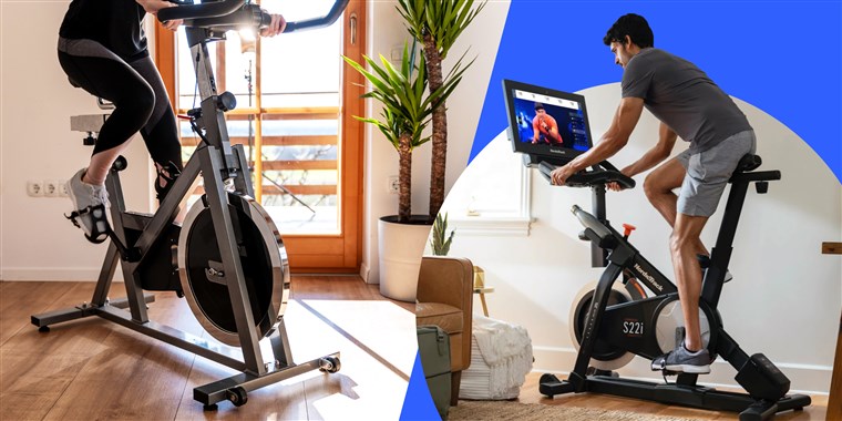 The upright bike benefits from having a convenient console system with many settings and uses.